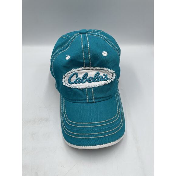 Cabela's Teal Hat Cap OSFA Youth - Fast Shipping! - Picture 1 of 7